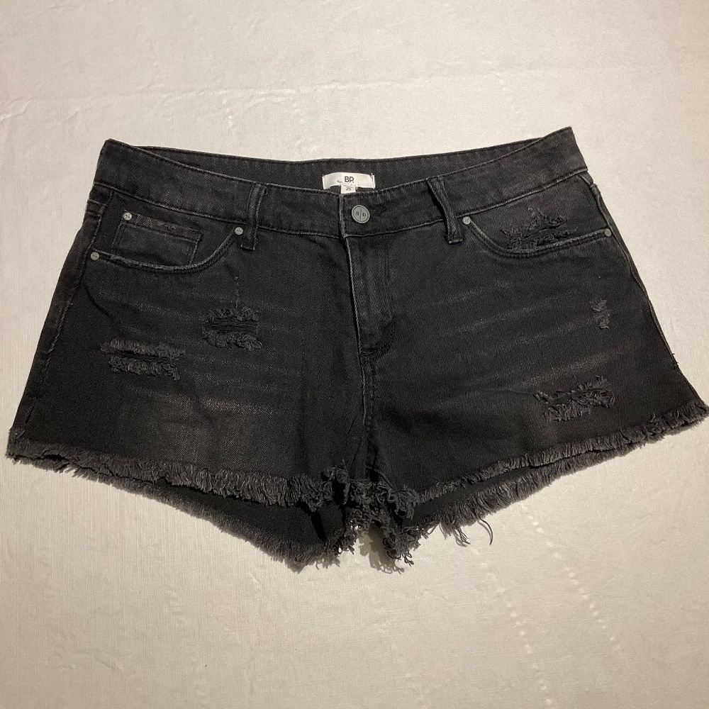 BP Black Denim Shorts